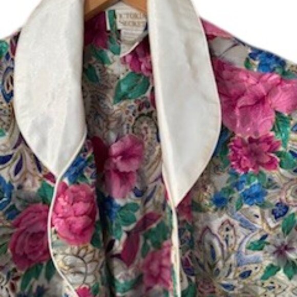 Victoria's Secret Floral Robe  M/L ** End of Summer discount! - Picture 4 of 6